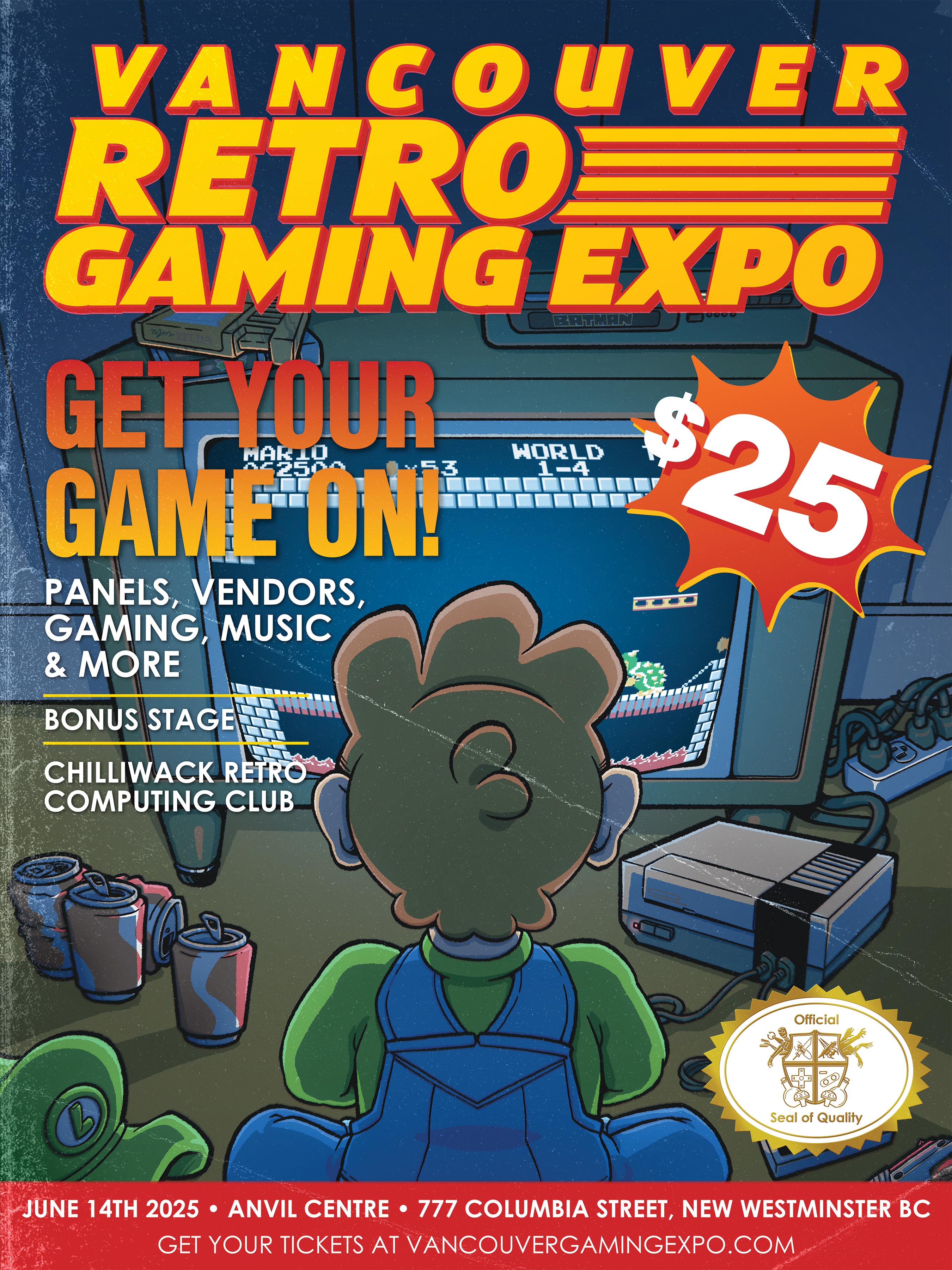 promo poster for 2025 VRGE